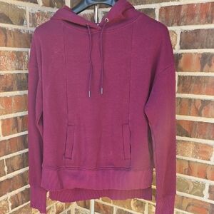 Avia Women's Burgundy Hoodie Sweater
